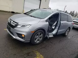 Salvage cars for sale at Woodburn, OR auction: 2019 Honda Odyssey EXL