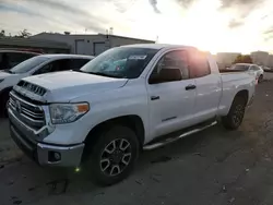 Salvage cars for sale from Copart Martinez, CA: 2017 Toyota Tundra Double Cab SR