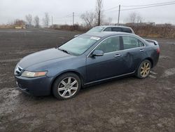 Acura salvage cars for sale: 2005 Acura TSX