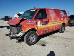 Vehiculos salvage en venta de Copart Haslet, TX: 2020 Chevrolet Express G2500