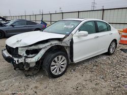 Salvage cars for sale at Haslet, TX auction: 2013 Honda Accord EXL