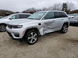 Salvage cars for sale at North Billerica, MA auction: 2024 Jeep Grand Cherokee Limited 4XE