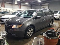 Salvage cars for sale from Copart Elgin, IL: 2015 Honda Odyssey EXL