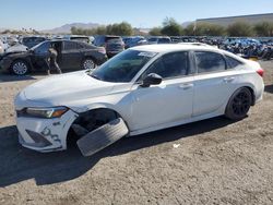 Salvage cars for sale at Las Vegas, NV auction: 2024 Honda Civic Sport