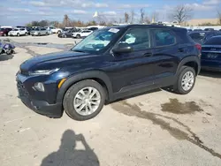 Salvage cars for sale at Bridgeton, MO auction: 2021 Chevrolet Trailblazer LS