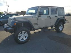 Jeep salvage cars for sale: 2016 Jeep Wrangler Unlimited Sport