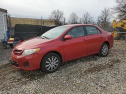 Carros salvage sin ofertas aún a la venta en subasta: 2012 Toyota Corolla Base