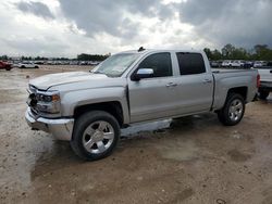 Salvage cars for sale at Houston, TX auction: 2018 Chevrolet Silverado C1500 LTZ