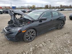 Salvage cars for sale at Columbus, OH auction: 2020 Honda Civic Sport