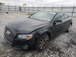 Salvage cars for sale at Cahokia Heights, IL auction: 2011 Audi A5 Premium Plus