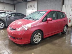 Salvage cars for sale at Elgin, IL auction: 2007 Honda FIT S