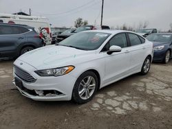 Salvage cars for sale from Copart Pekin, IL: 2018 Ford Fusion SE