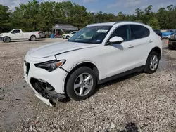 Salvage cars for sale at Houston, TX auction: 2019 Alfa Romeo Stelvio