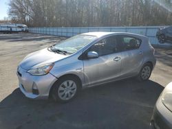 Salvage cars for sale at Glassboro, NJ auction: 2012 Toyota Prius C