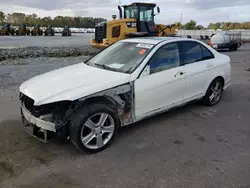 Vehiculos salvage en venta de Copart Dunn, NC: 2010 Mercedes-Benz C300