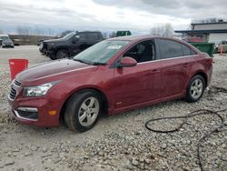 Salvage cars for sale at Wayland, MI auction: 2015 Chevrolet Cruze LT