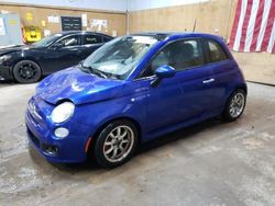 Salvage cars for sale at Kincheloe, MI auction: 2012 Fiat 500 Sport