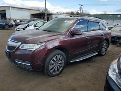 Salvage cars for sale at New Britain, CT auction: 2014 Acura MDX Technology