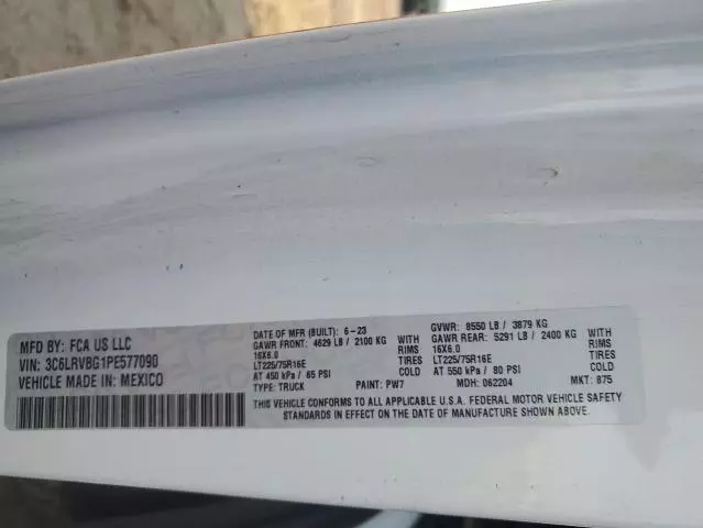 2023 Dodge RAM Promaster 1500 1500 High