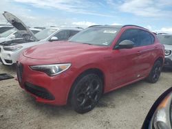 Salvage cars for sale at Riverview, FL auction: 2023 Alfa Romeo Stelvio TI