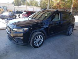 Salvage cars for sale at Hueytown, AL auction: 2021 Jeep Cherokee Latitude