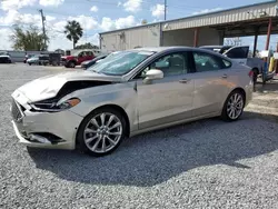 2017 Ford Fusion Titanium en venta en Riverview, FL