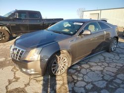 Salvage cars for sale at Kansas City, KS auction: 2012 Cadillac CTS Performance Collection