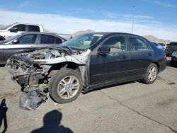 Salvage cars for sale at North Las Vegas, NV auction: 2007 Honda Accord SE