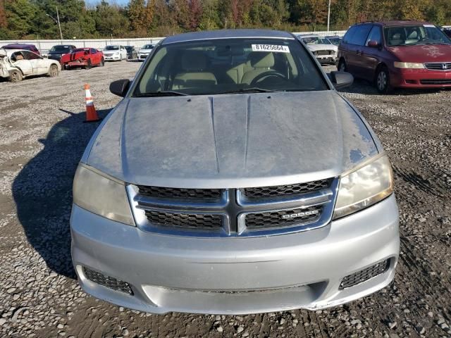 2012 Dodge Avenger SE