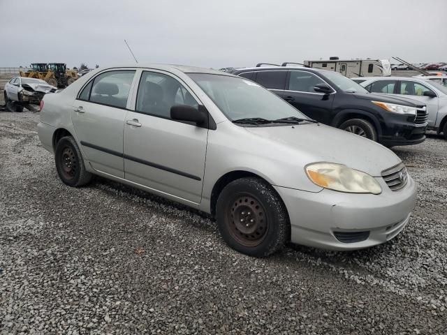 2003 Toyota Corolla CE