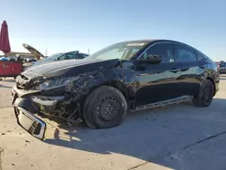 Honda salvage cars for sale: 2019 Honda Civic LX