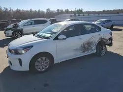 Salvage cars for sale at Windham, ME auction: 2018 KIA Rio LX