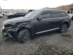 Salvage cars for sale at Colton, CA auction: 2018 Audi Q7 Prestige