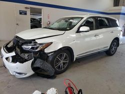 Salvage cars for sale at Sandston, VA auction: 2017 Infiniti QX60