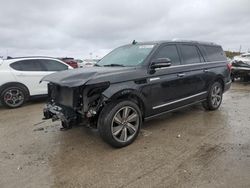 Salvage cars for sale at Indianapolis, IN auction: 2018 Lincoln Navigator L Reserve