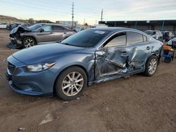 Salvage cars for sale at Colorado Springs, CO auction: 2016 Mazda 6 Sport