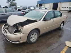 Chevrolet Malibu ls salvage cars for sale: 2005 Chevrolet Malibu LS