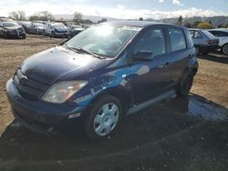 Salvage cars for sale at San Martin, CA auction: 2005 Scion XA