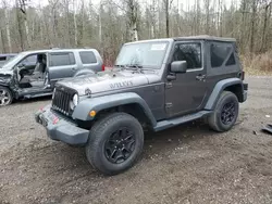 2014 Jeep Wrangler Sport en venta en Cookstown, ON