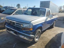 Salvage cars for sale at Bridgeton, MO auction: 1996 Ford F150