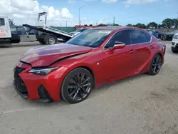 2021 Lexus IS 350 F Sport en venta en Homestead, FL