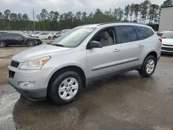 Salvage cars for sale at Harleyville, SC auction: 2011 Chevrolet Traverse LS