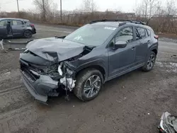 Subaru salvage cars for sale: 2024 Subaru Crosstrek Premium