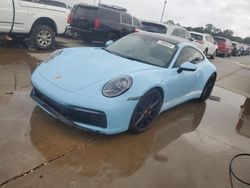 Salvage cars for sale at Riverview, FL auction: 2024 Porsche 911 Carrera S