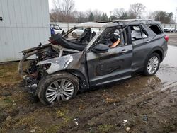 Salvage cars for sale at Davison, MI auction: 2023 Ford Explorer Limited