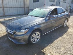 Mercedes-Benz salvage cars for sale: 2015 Mercedes-Benz C 300 4matic