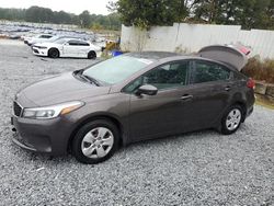 KIA Forte salvage cars for sale: 2017 KIA Forte LX