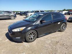 Salvage cars for sale at Houston, TX auction: 2015 Ford Focus SE