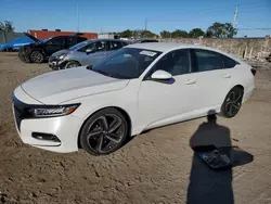 Salvage cars for sale at Homestead, FL auction: 2020 Honda Accord Sport