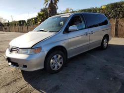 Salvage cars for sale at San Martin, CA auction: 2003 Honda Odyssey EXL